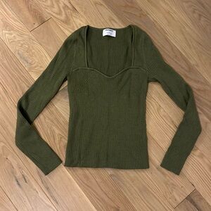 Old navy sage green top, size S